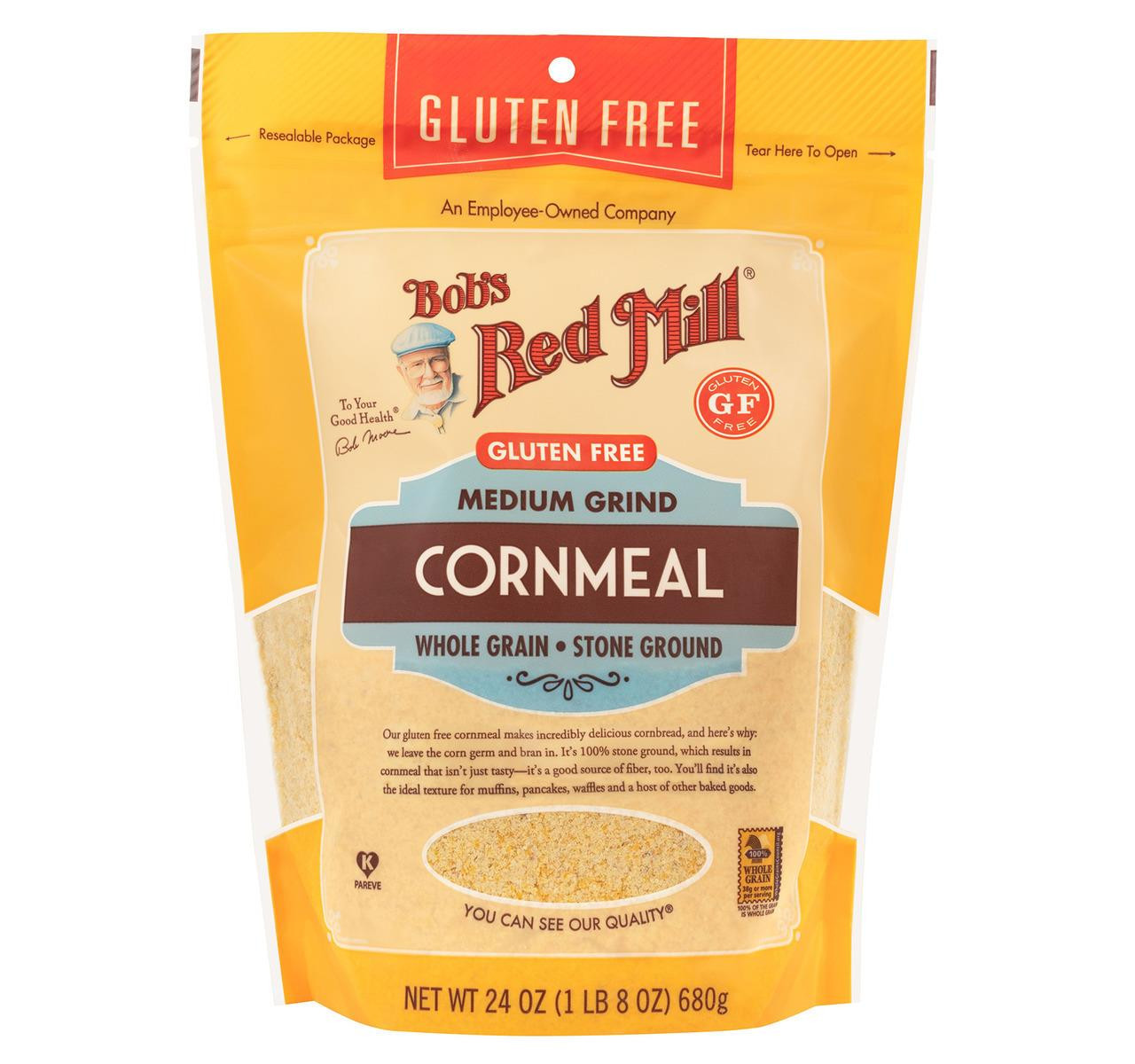 Gluten Free Corn Meal 4/24oz
